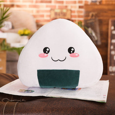 Cartoon Anime Rice Ball Plush Toy Plush Doll Large Sleeping Pillow Ragdoll Doll Children’s Day Gift