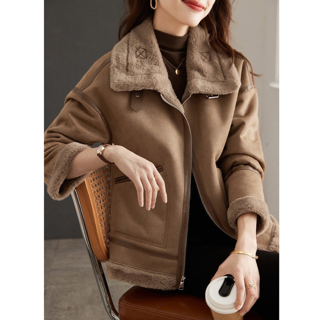 Women’s Casual Loose Motorcycle Style Versatile Top