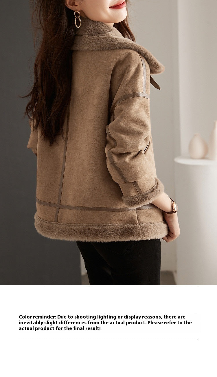 Women’s Casual Loose Motorcycle Style Versatile Top