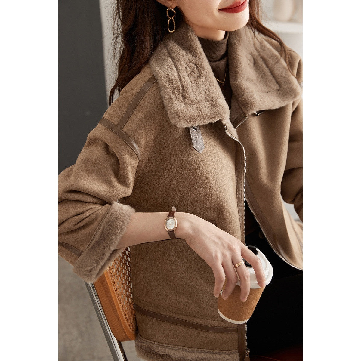Women’s Casual Loose Motorcycle Style Versatile Top