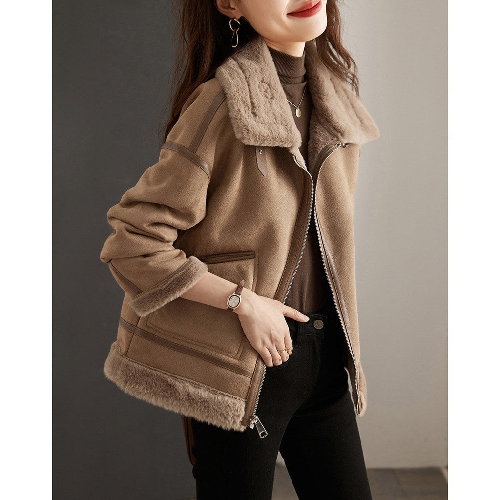 Women’s Casual Loose Motorcycle Style Versatile Top