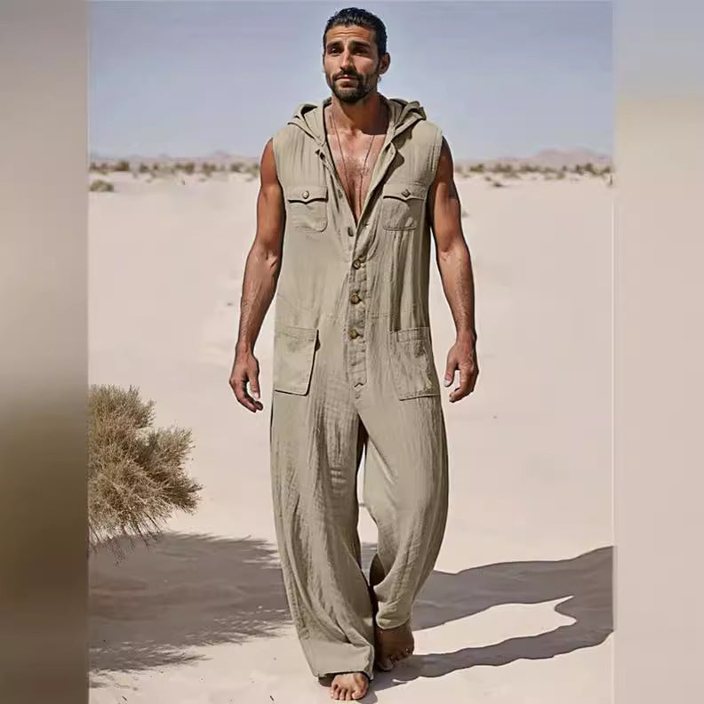 Men’s Casual Jumpsuit