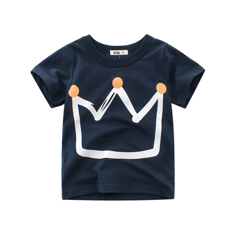 Summer New Boys’ Short Sleeve T-shirt Children’s T-shirt