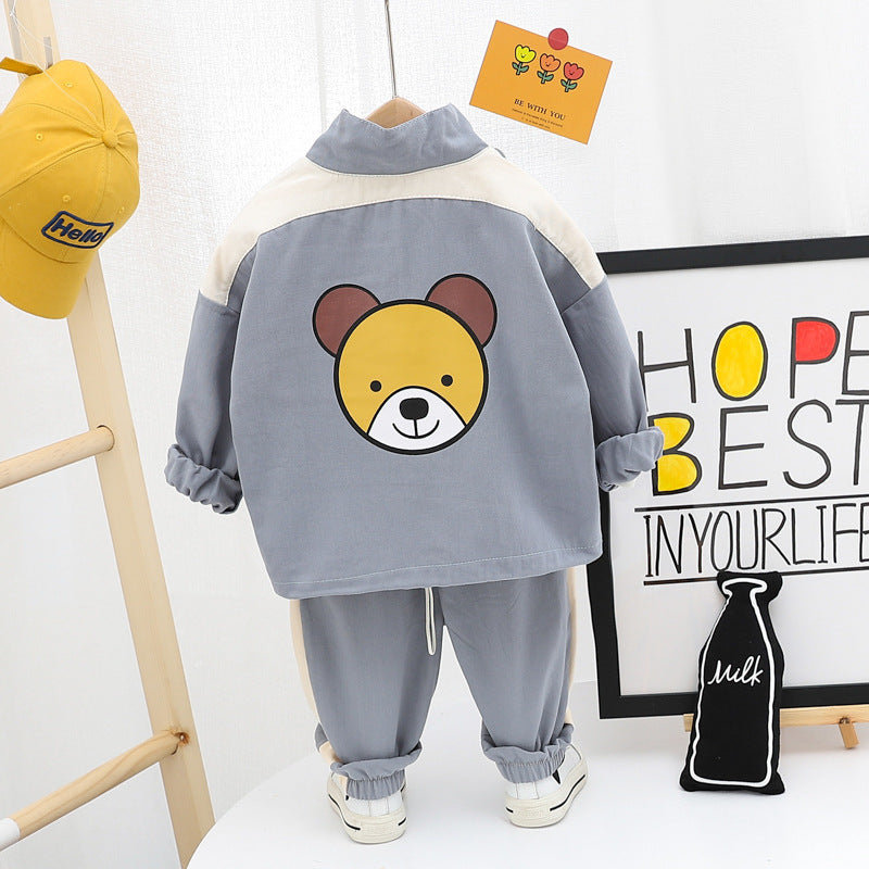 Children’s Clothing Boys’ Sweater Spring And Autumn Western Style Children
