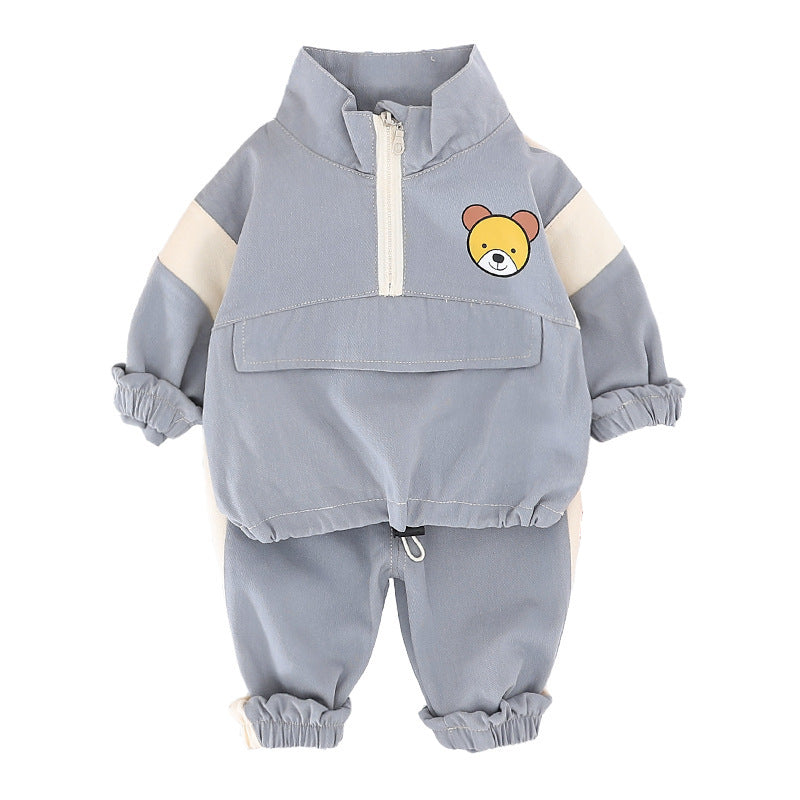Children’s Clothing Boys’ Sweater Spring And Autumn Western Style Children