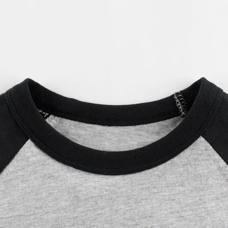 New Boys’ Short Sleeve Tops Wholesale Korean T-shirt Kids Clothes