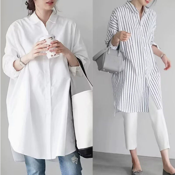 Women’s Long Sleeve Loose Casual Irregular Top