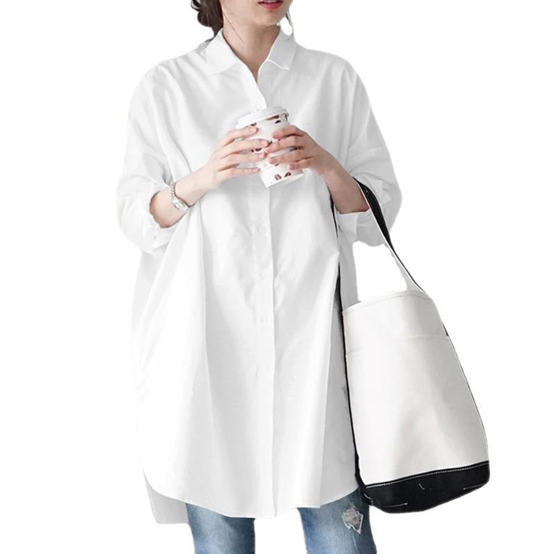 Women’s Long Sleeve Loose Casual Irregular Top