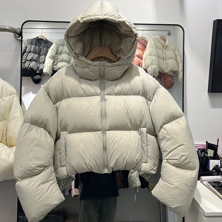 Women’s Korean Style Sense Of Design Coat - Beige / S