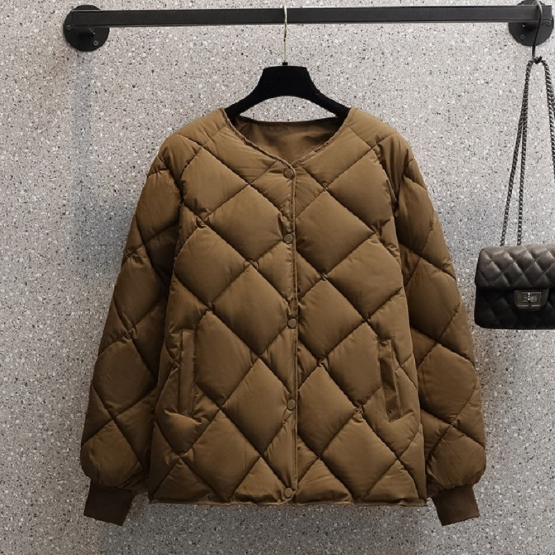 Short Down Jacket Women’s Winter Korean Style Lightweight