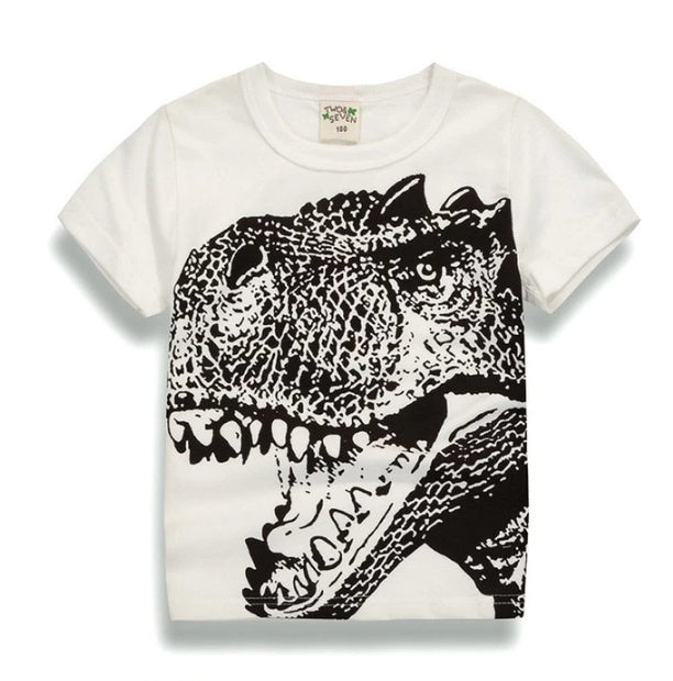 Children’s Wear Summer New Korean Children’s Boys Cotton T-shirt Men’s Treasure In Children’s Short Sleeves - 7style