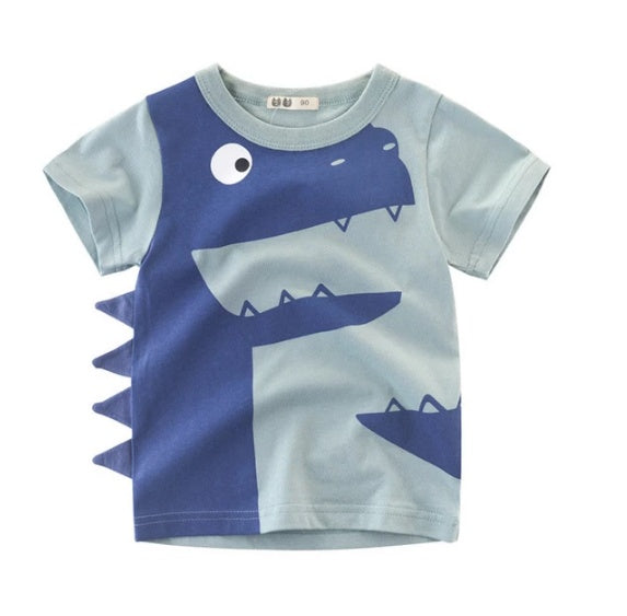 Children’s Wear Summer New Korean Children’s Boys Cotton T-shirt Men’s Treasure In Children’s Short Sleeves - 8style