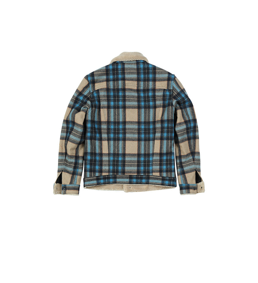 Lamb velvet coat
