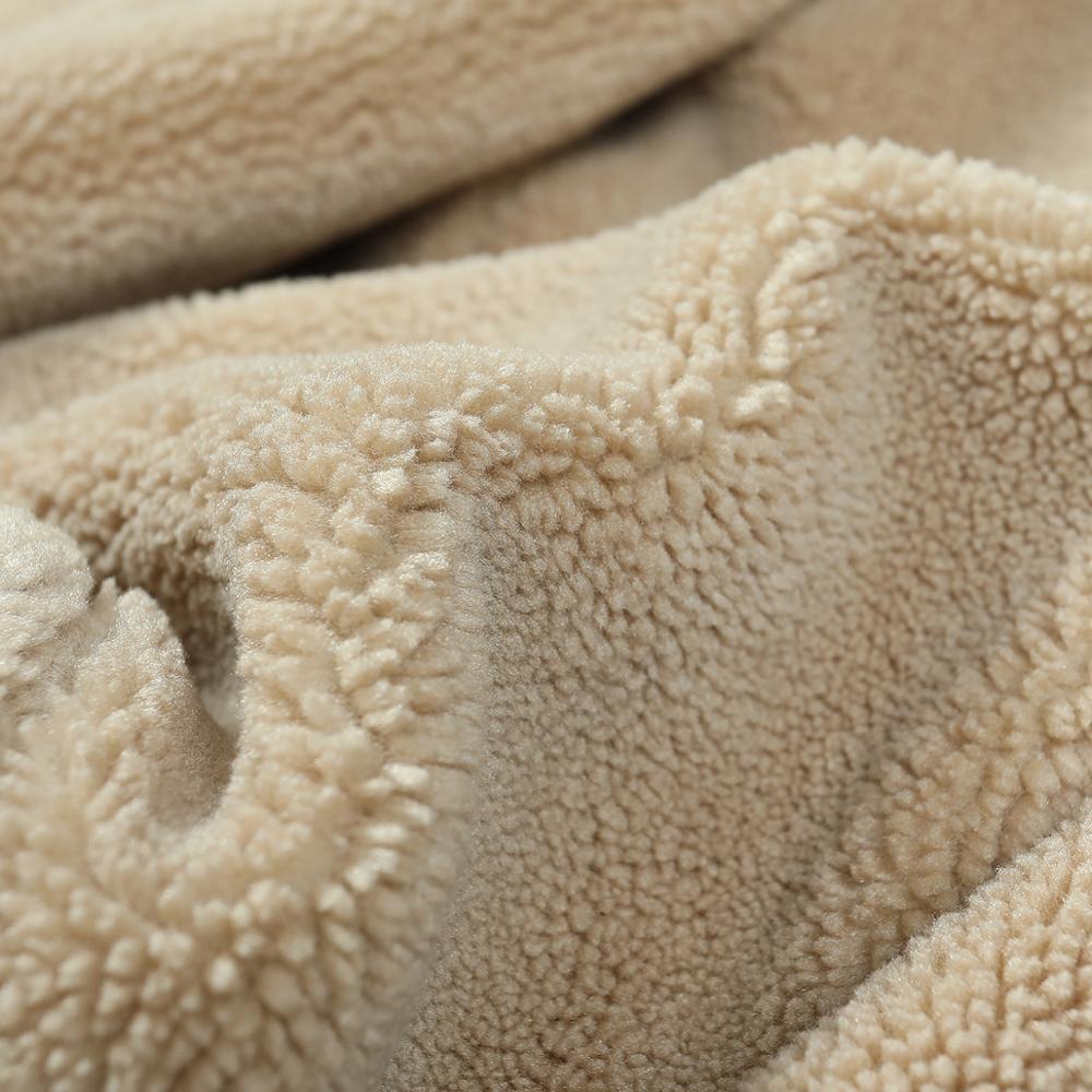 Lamb velvet coat