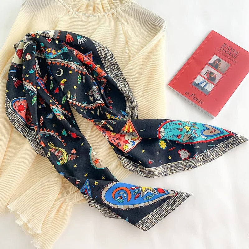 Large Kerchief Women’s Spring And Autumn Fashion Printing