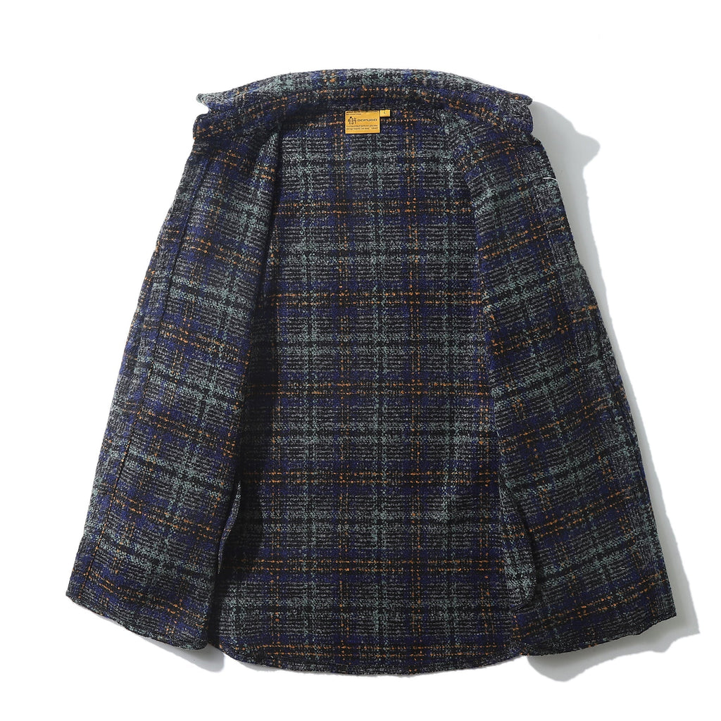 Men’s And Women’s Loose Couple Thick Woolen Shirt