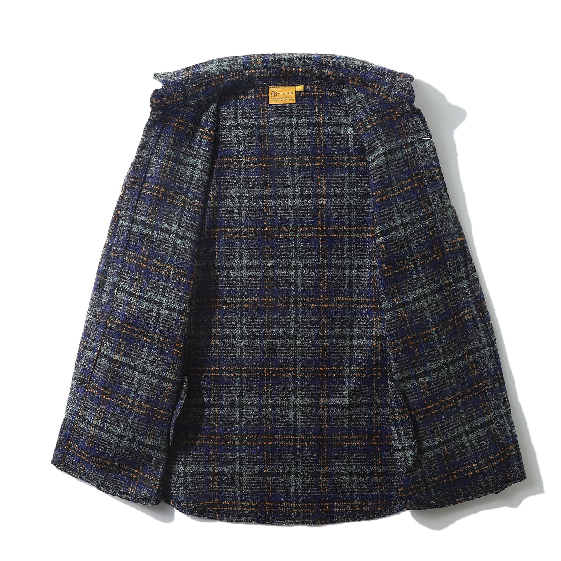 Men’s And Women’s Loose Couple Thick Woolen Shirt
