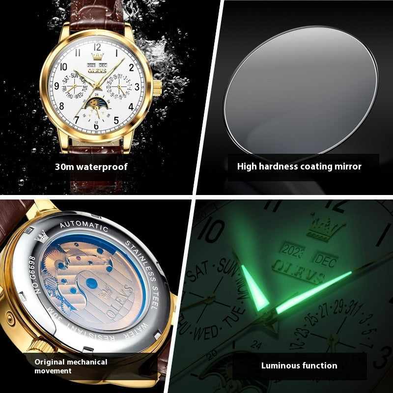 Leather Gold Shell Surface Men Styles Unleashed
