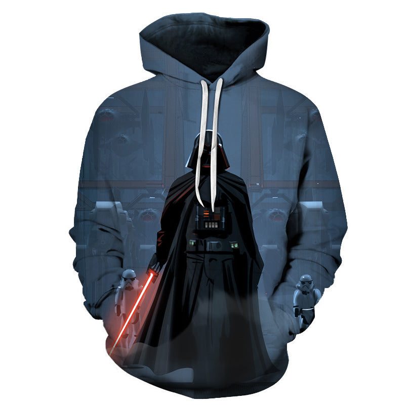 Couple Hoodie 3D Digital Printing Hoodie Men’S And Women’S Sports And Leisure Baseball Uniform