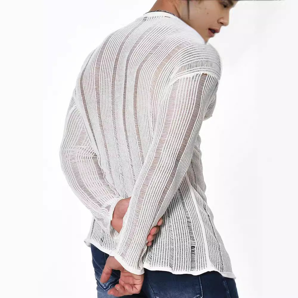 Long Sleeve Loose All-matching Sweater Men’s