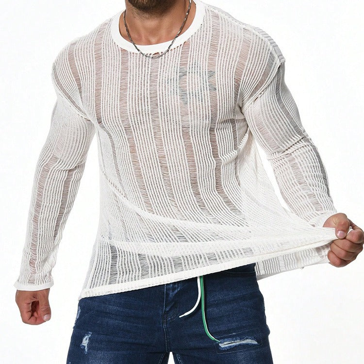 Long Sleeve Loose All-matching Sweater Men’s