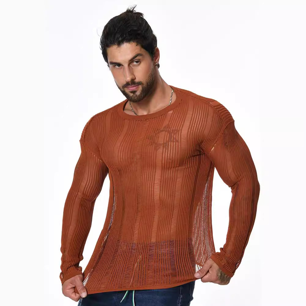 Long Sleeve Loose All-matching Sweater Men’s