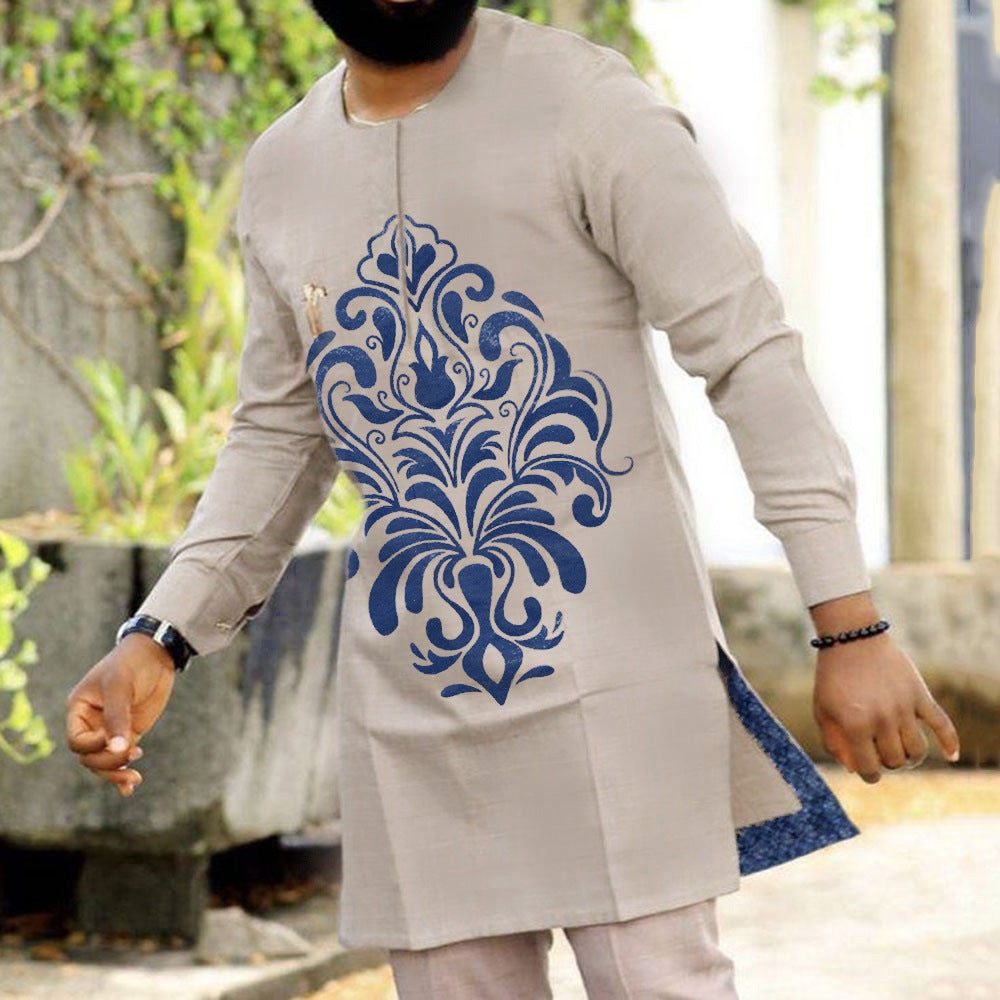 Men’s Polyester Long Sleeve Shirt