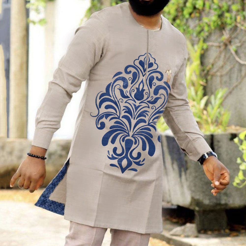Men’s Polyester Long Sleeve Shirt
