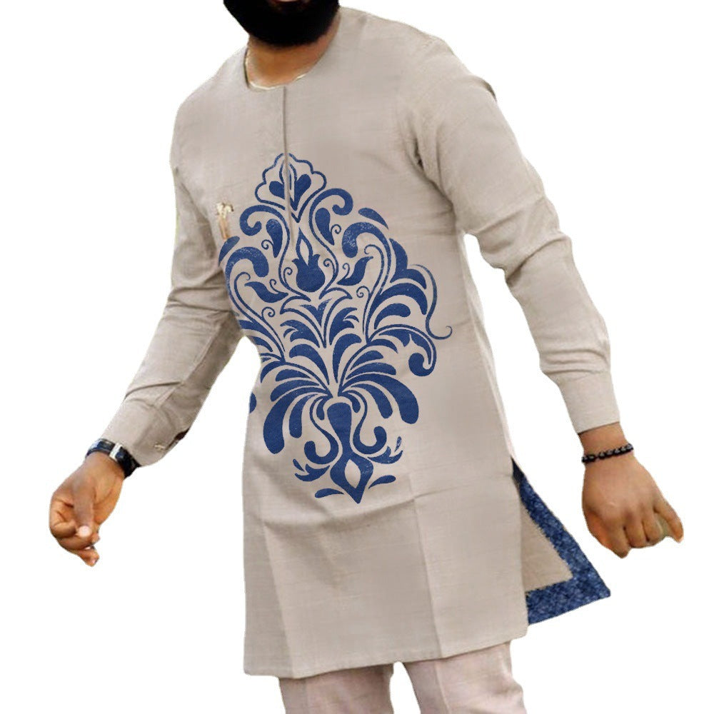 Men’s Polyester Long Sleeve Shirt