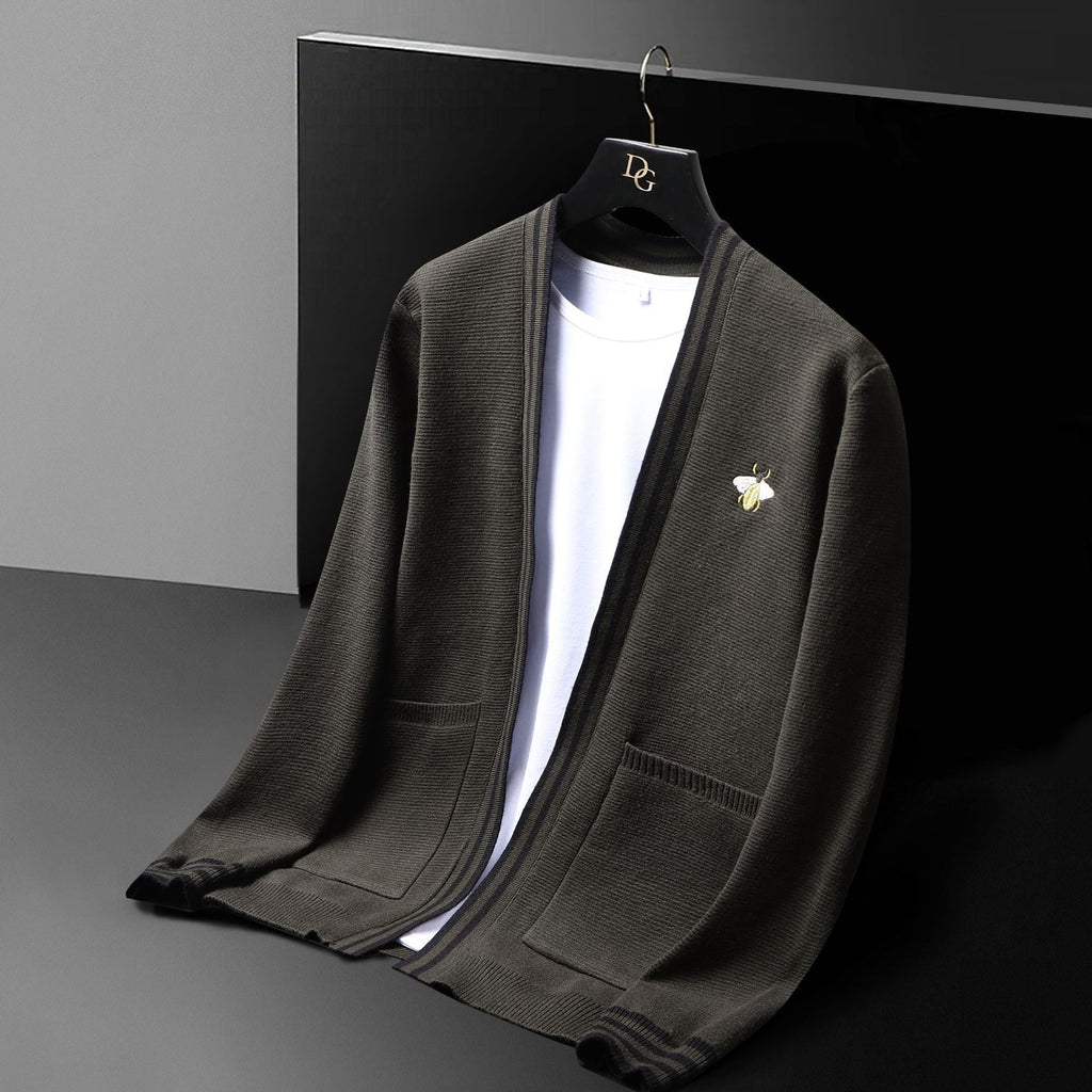 Long Sleeve Sweater Men’s Knitwear Korean Style