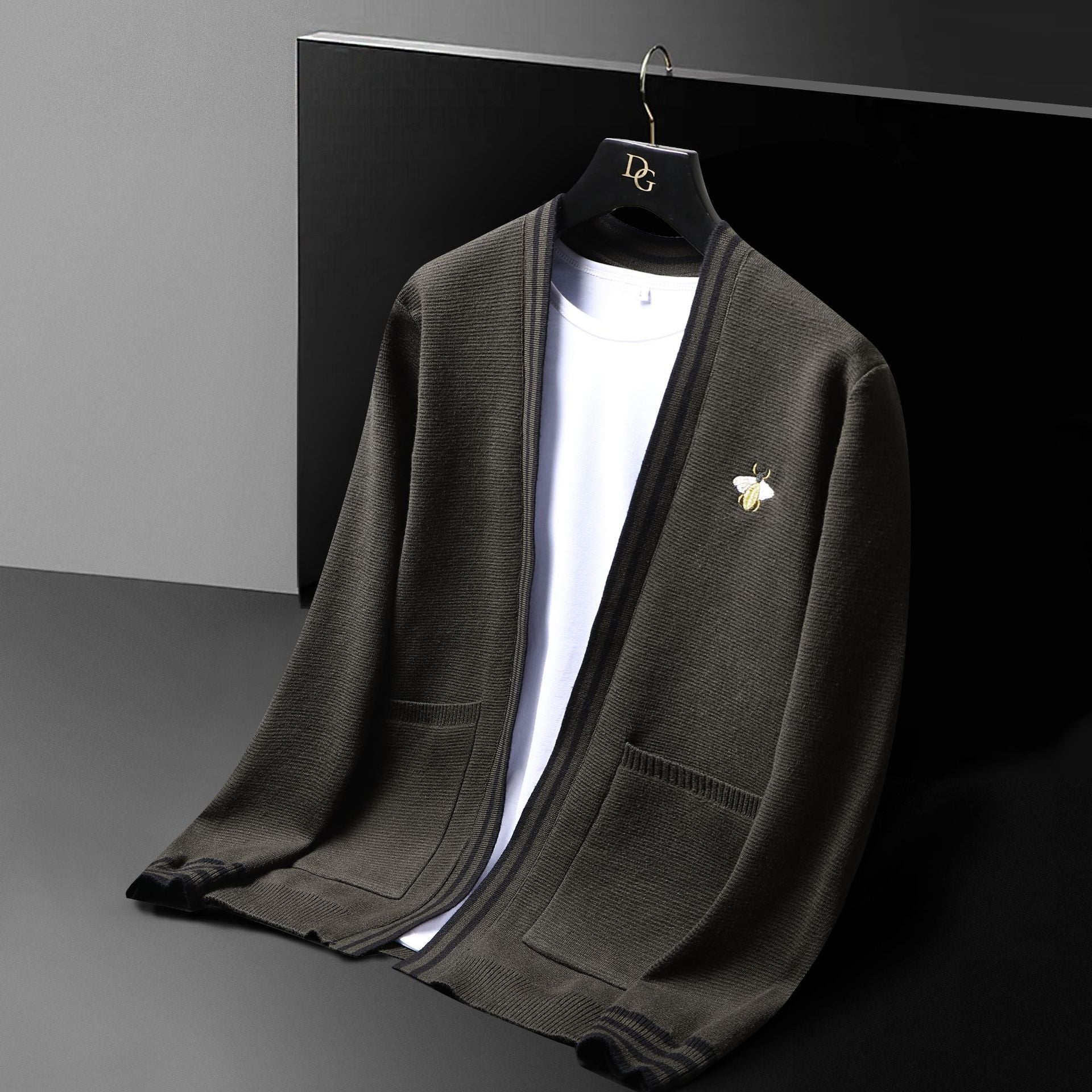 Long Sleeve Sweater Men’s Knitwear Korean Style