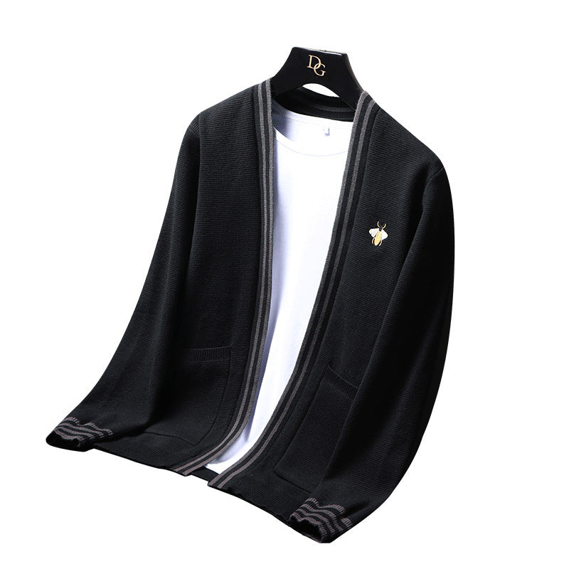 Long Sleeve Sweater Men’s Knitwear Korean Style