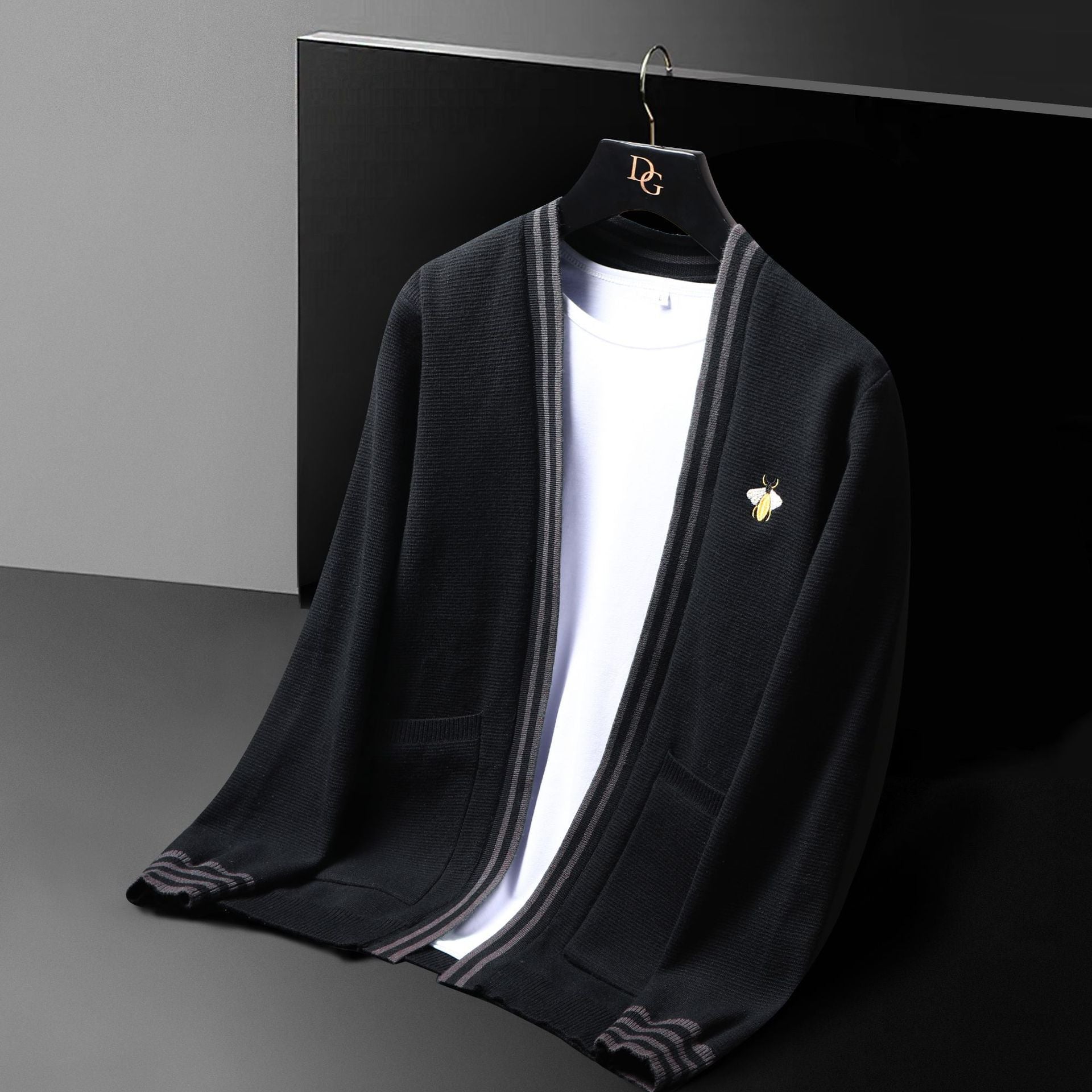 Long Sleeve Sweater Men’s Knitwear Korean Style