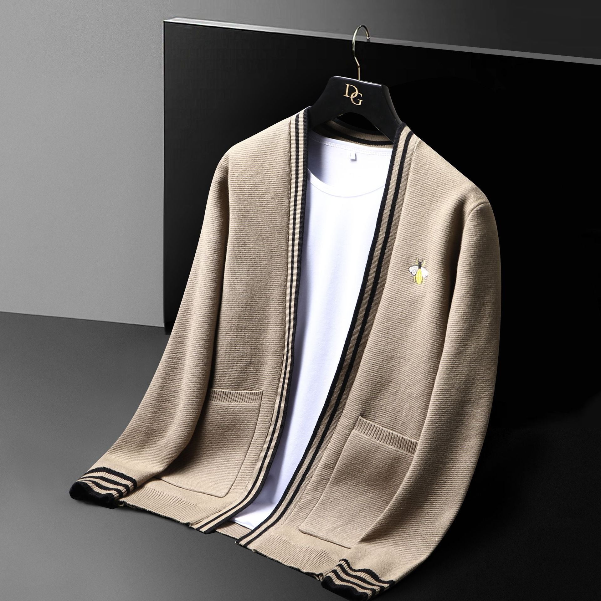 Long Sleeve Sweater Men’s Knitwear Korean Style