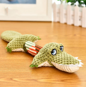 Voice toys plush chew dog toys - Crocodile
