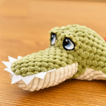 Voice toys plush chew dog toys - Crocodile