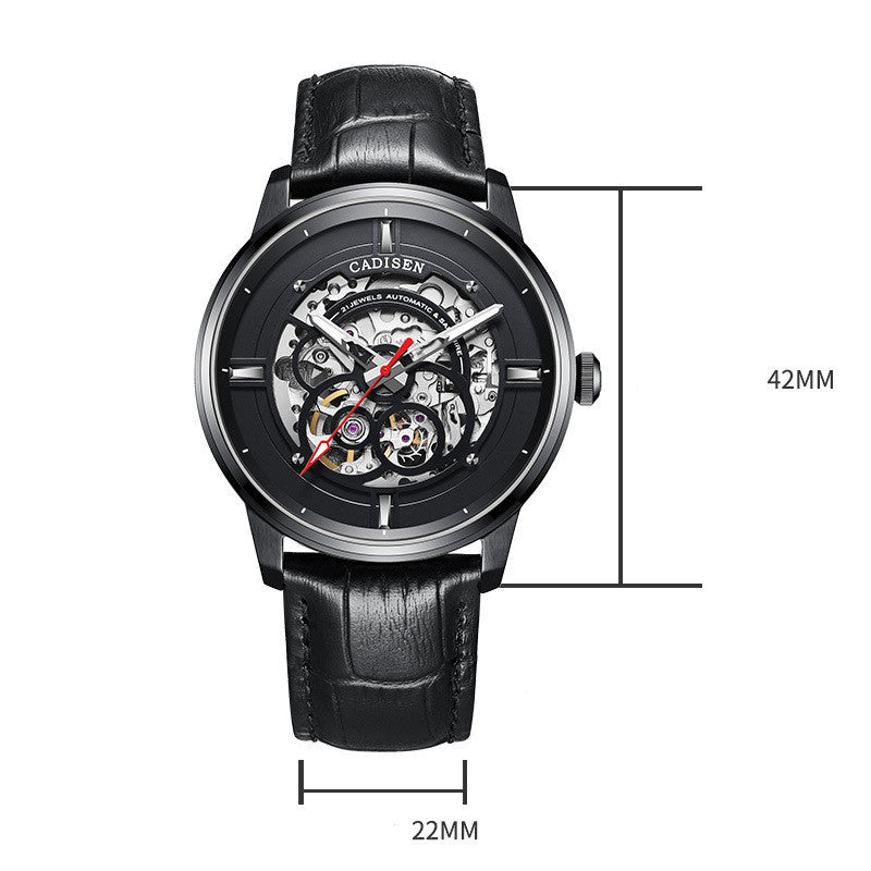 Luminous Sapphire Luxury Stainless Steel Timepiece
