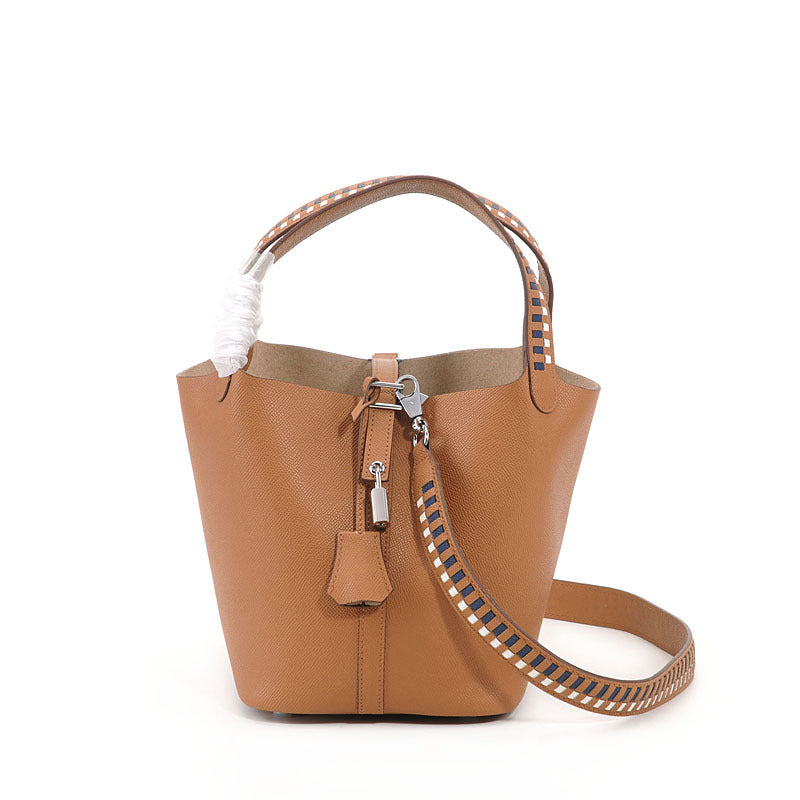 Luxe Leather Shoulder Bag High-End Fashion Online - Yellow