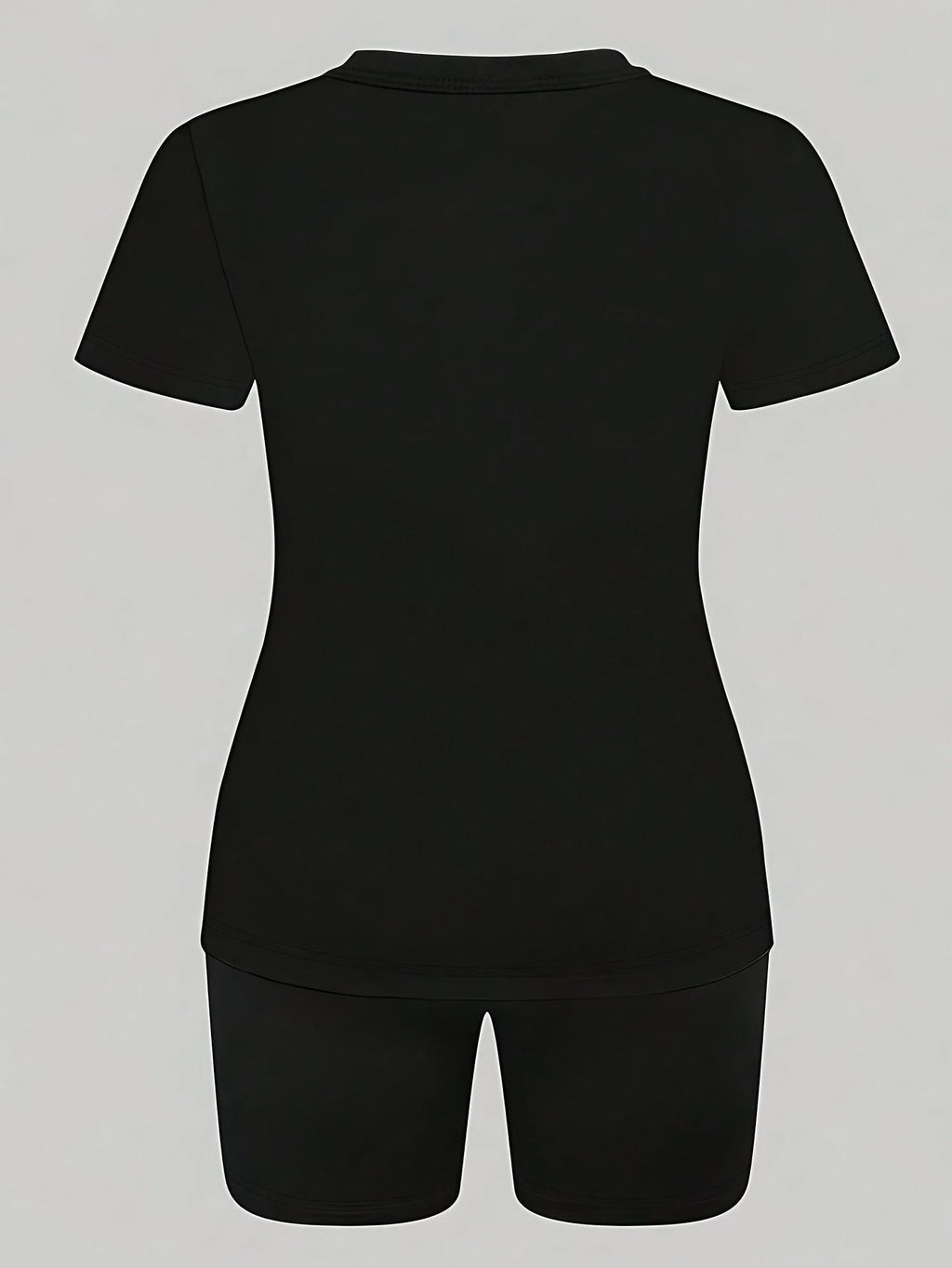 Printed Drop Shoulder T-Shirt Graphic Tees Women Tops - 4