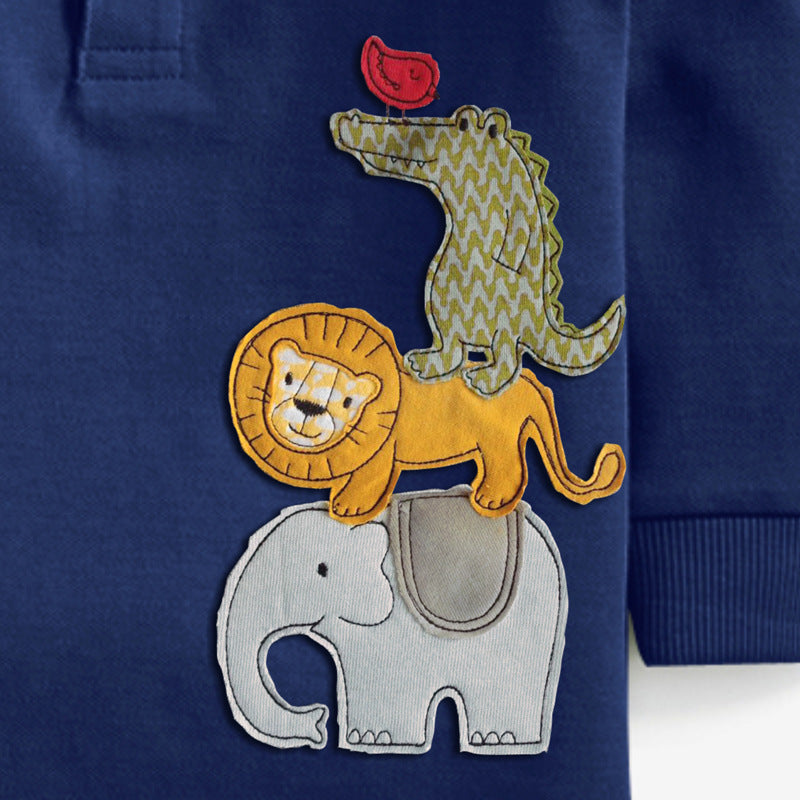 Little Maven Children’s T-shirt Autumn New European And American Children’s Clothing Boys