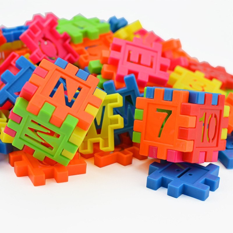110pcs Set DIY Lepin Building Blocks Baby Boys And Girls 3D Blocks Funny Educational Mosaic Toys For Children Kids