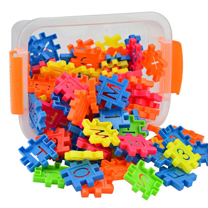 110pcs Set DIY Lepin Building Blocks Baby Boys And Girls 3D Blocks Funny Educational Mosaic Toys For Children Kids