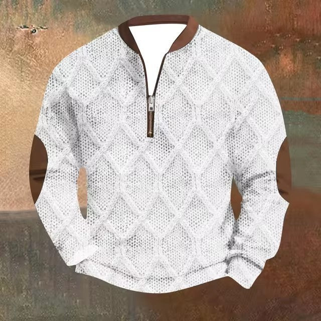 Men’s 3D Digital Printing Sweatshirt - B90HN22AS8 / S