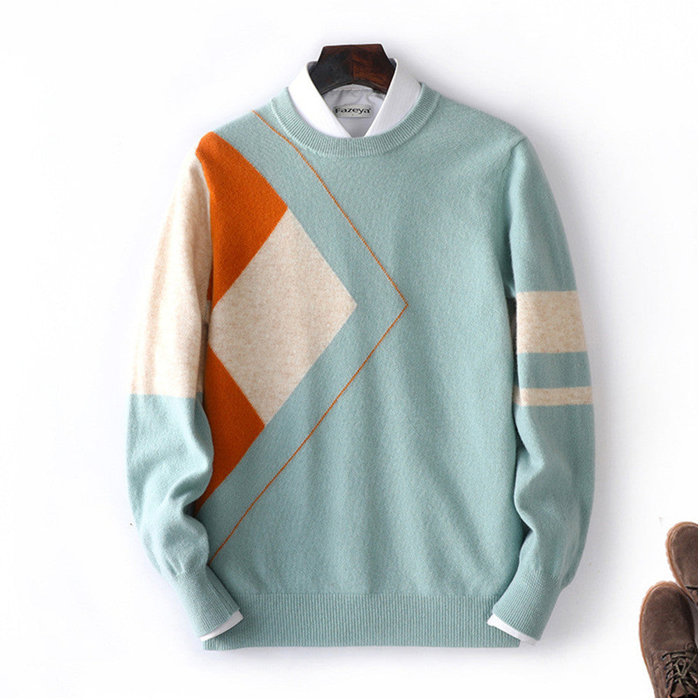 Men’s Cardigan Personalized Casual Top Thickened