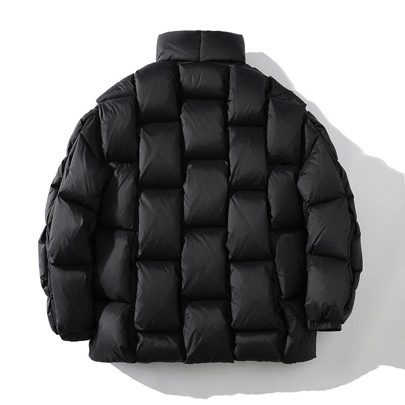 Men’s Down Jacket Fashion Woven Style