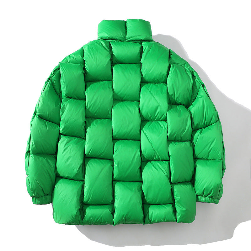 Men’s Down Jacket Fashion Woven Style