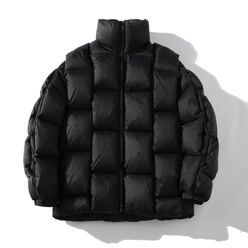 Men’s Down Jacket Fashion Woven Style