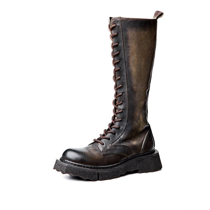 Men’s Fashion Vintage Leather Martin Boots