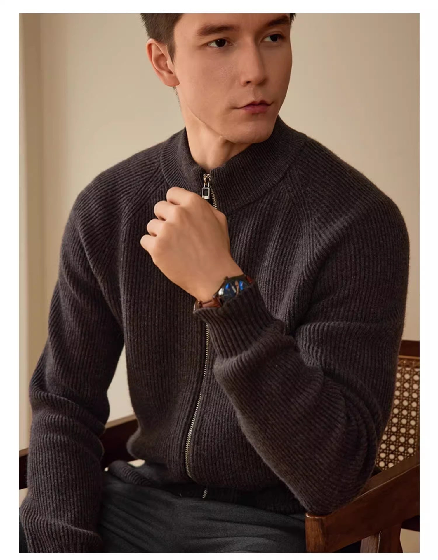 Men’s High-end Leisure Warm Sweater