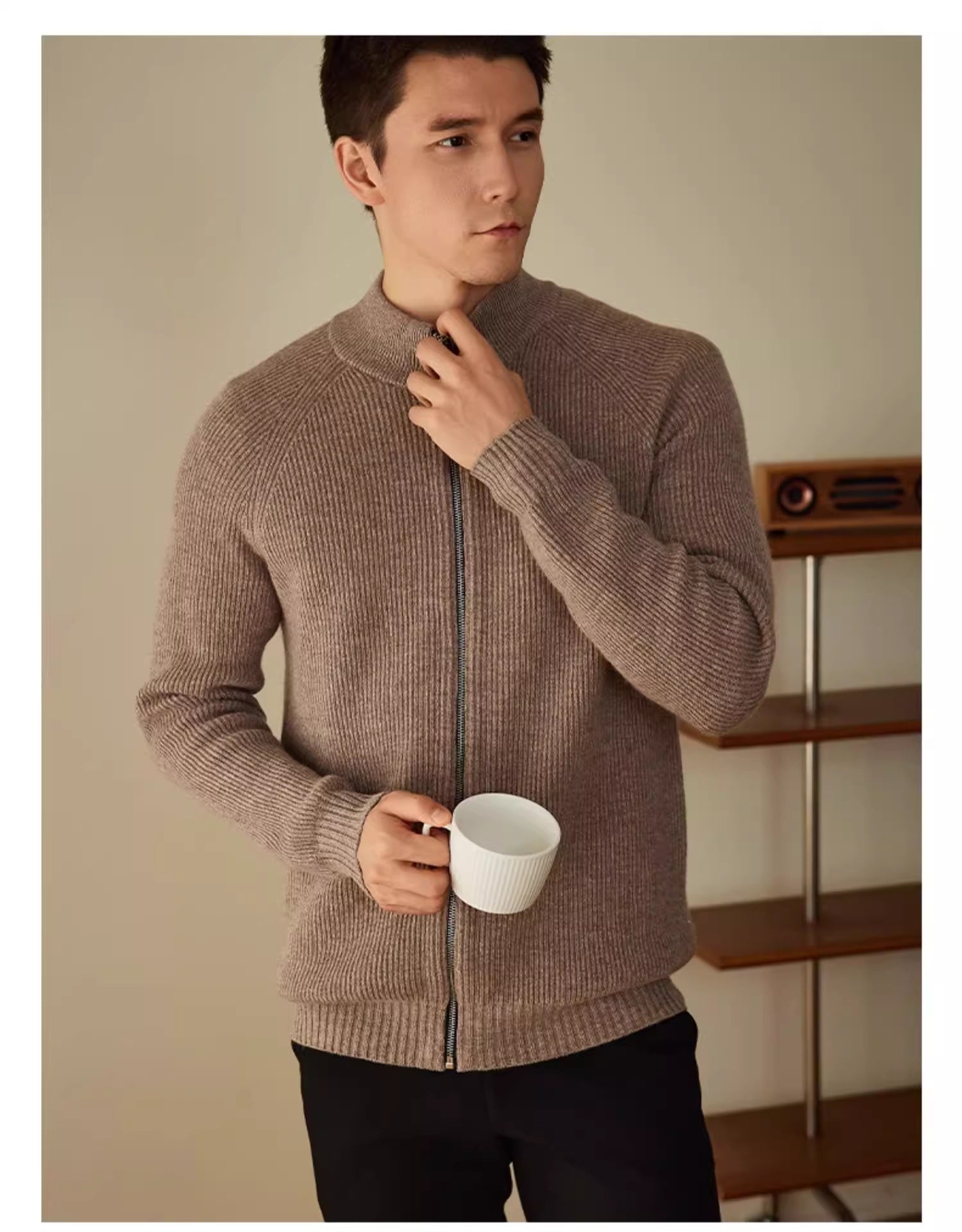 Men’s High-end Leisure Warm Sweater